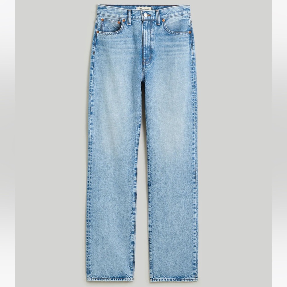 MADEWELL 90s straight Jeans
